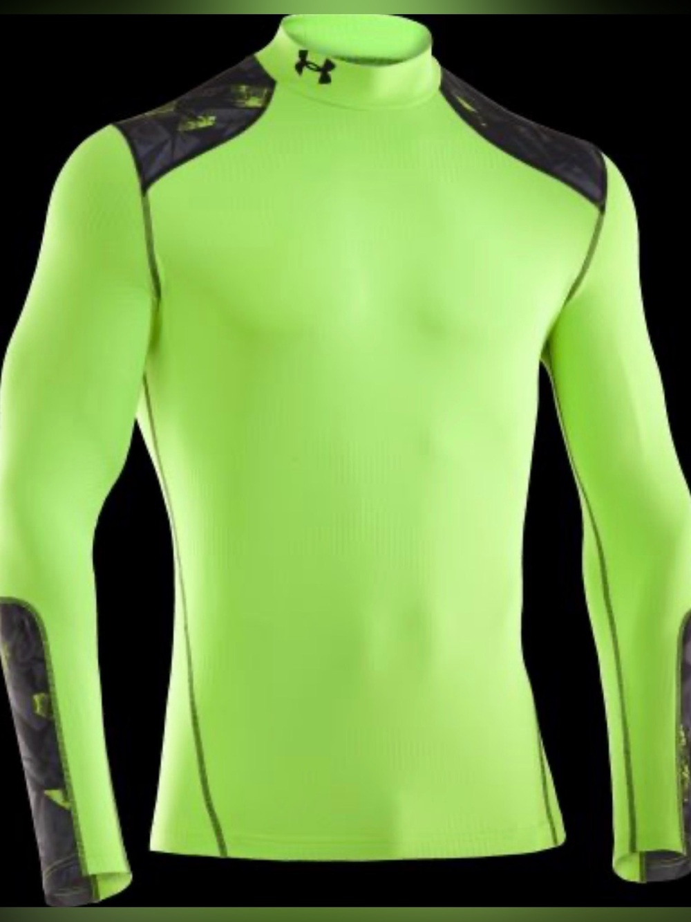 UNDER ARMOUR ColdGear Mock Neck shirt size men’s large